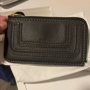 Chloe Black Leather women’s Wallet